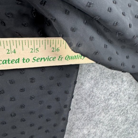 Style & Co Top Womens Plus 4X Black Sheer Velvet Boho Flowy Tunic Whimsigoth NEW - Picture 10 of 11